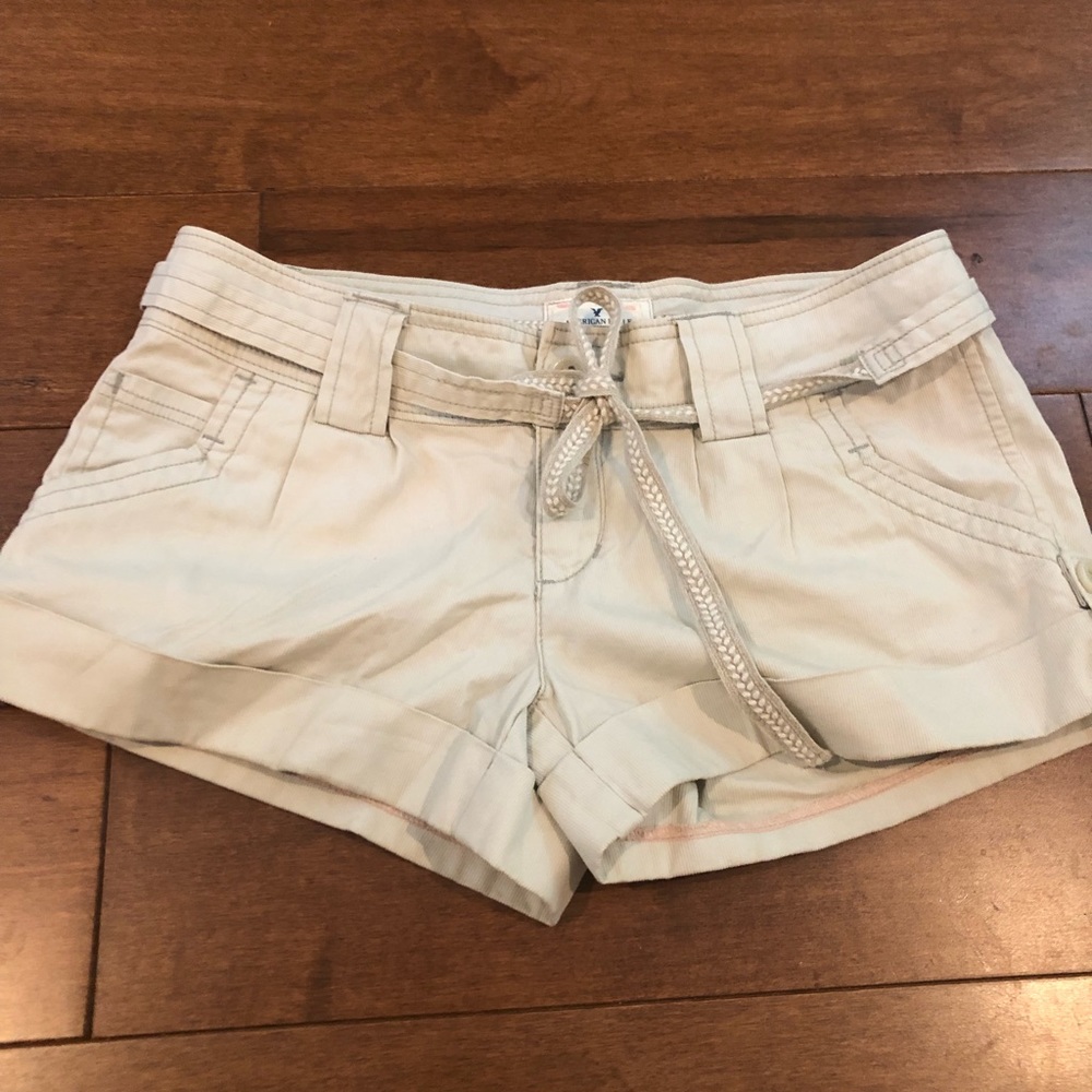 American Eagle Womens Beige Shorts